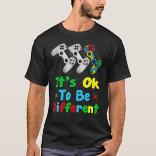 Camiseta Presentes do Jogo do Autismo Mês de Conscientizaçã
