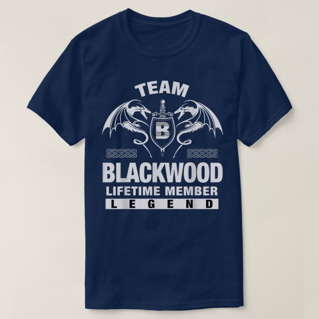 Camiseta Presentes do Membro de Vida do Grupo BLACKWOOD (Frente do Design)