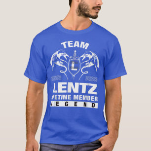 Camiseta Presentes do Membro de Vida do Team LENTZ