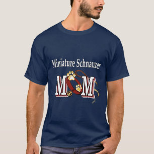 Camiseta Presentes do Miniatura Schnauzer MOM