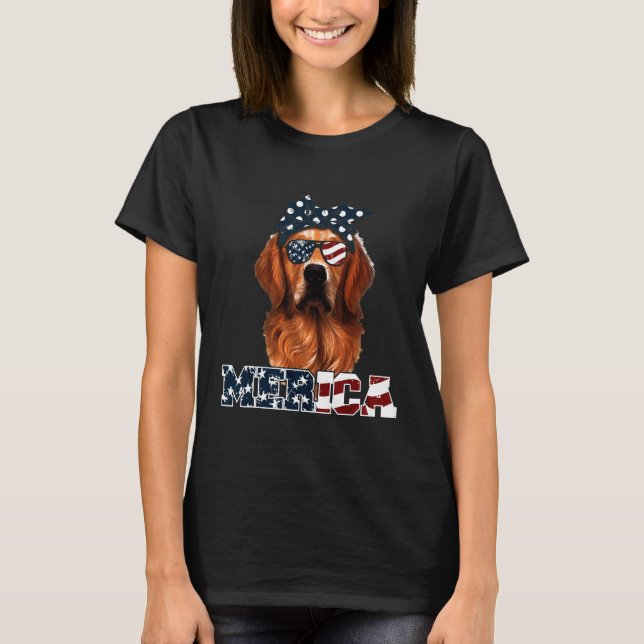 Camiseta Presentes do ouro Retriever (Frente)