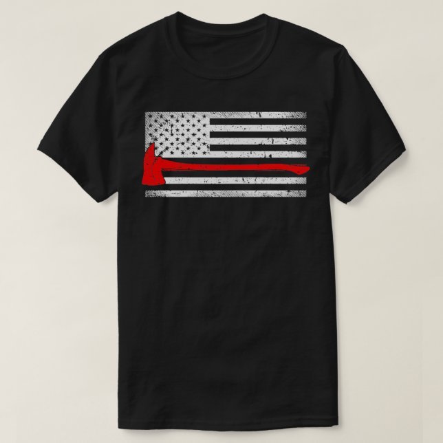 Camiseta Presentes do Red Ax Fighter Fighter para a FFIREFI (Frente do Design)