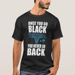 Camiseta Presentes do sarcasmo da física Black Hole Math