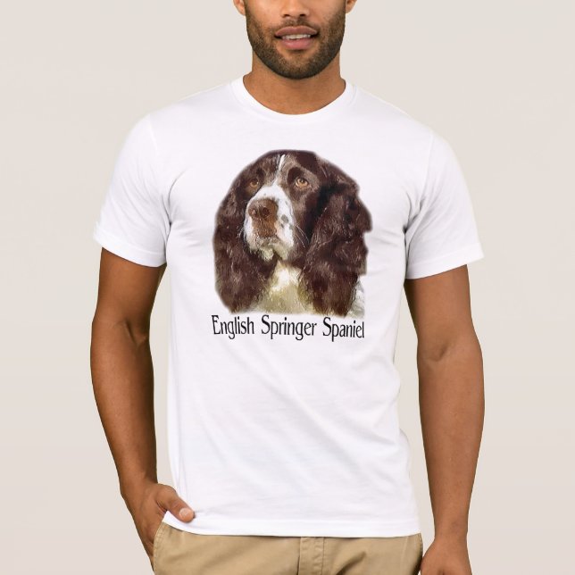 Camiseta Presentes do Spaniel de Springer inglês (Frente)