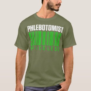 Camiseta Presentes do Técnico Phlebotomist Price Phlebotom