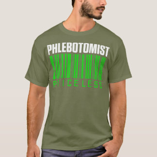 Camiseta Presentes do Técnico Phlebotomist Price Phlebotomy
