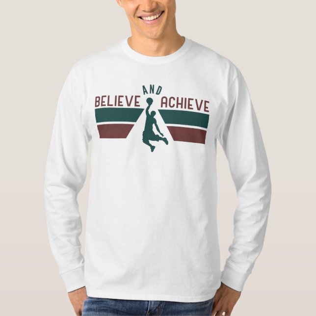 Camiseta Presentes do Ventilador de Basquete jogador de bas (Frente)