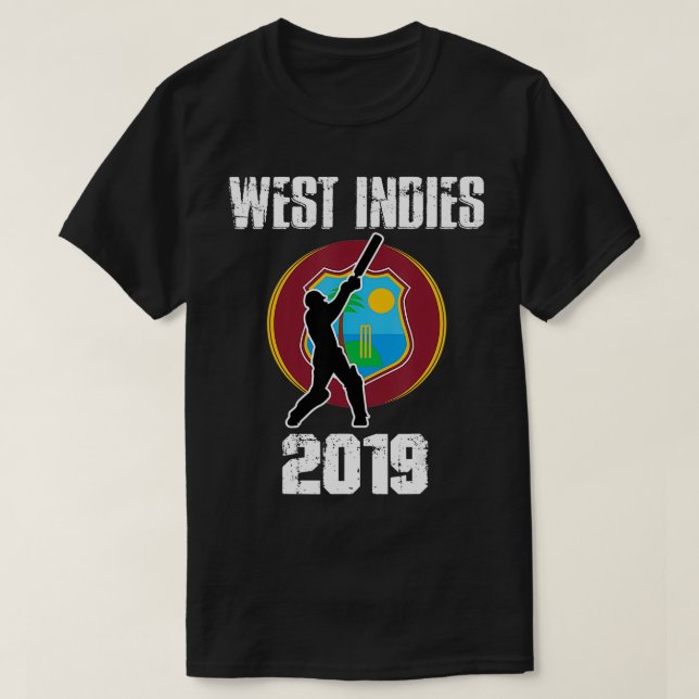 Camiseta Presentes do West Indies Cricket West Indies (Frente do Design)