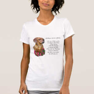 Camiseta Presentes dos amantes do Dachshund