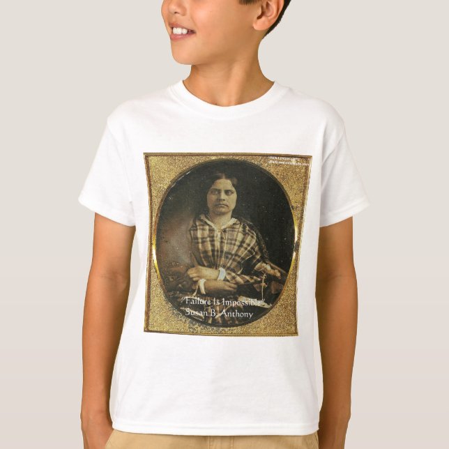 Camiseta Presentes e Cartões com Citações de Susan B Anthon (Frente)