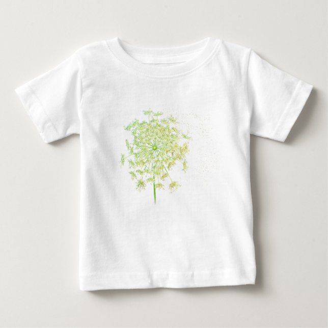Camiseta Presentes e favores de renda da Rainha Anne (Frente)