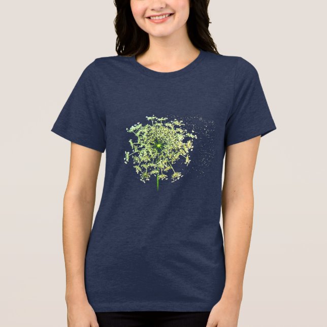 Camiseta Presentes e favores de renda da Rainha Anne (Frente)