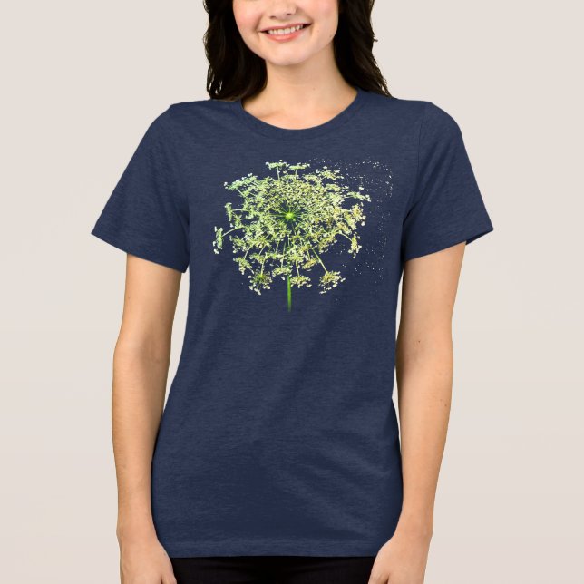 Camiseta Presentes e favores de renda da Rainha Anne (Frente)