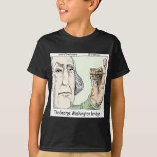 Camiseta Presentes Engraçados da Ponte George Washington