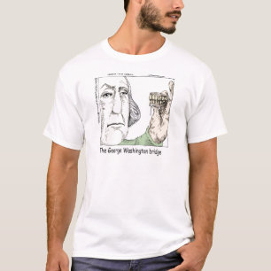 Camiseta Presentes Engraçados da Ponte George Washington