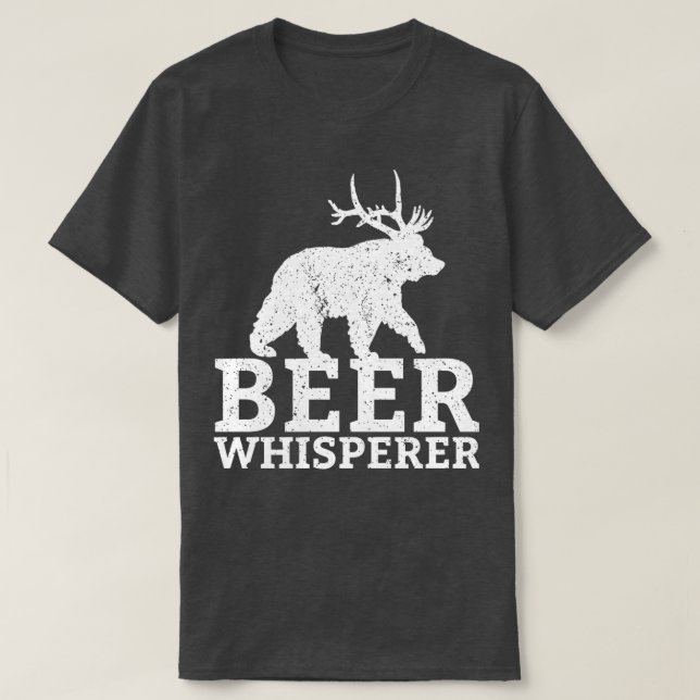 Camiseta Presentes engraçados de Bebendo de cerveja para ce (Frente do Design)