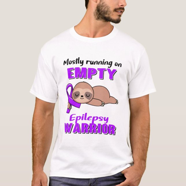 Camiseta Presentes Engraçados de Consciência sobre Epilepsi (Frente)
