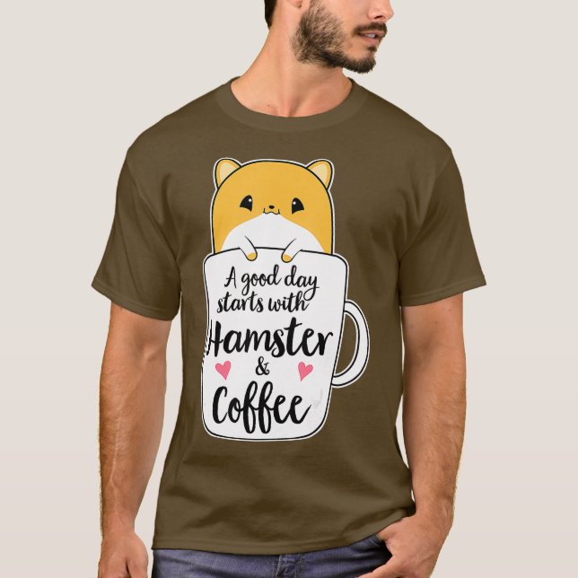 Camiseta Presentes Engraçados De Sobremesas De Hamster De C (Frente)