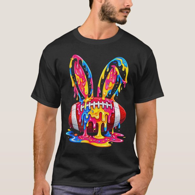 Camiseta Presentes engraçados de sorvete de coelho de Pásco (Frente)