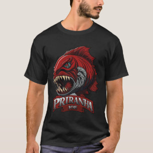 Camiseta Presentes engraçados para amantes de Piranha-joe R