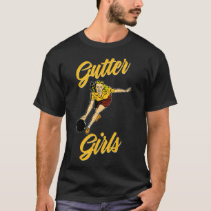 Camiseta Presentes engraçados para equipe de boliche retrô 