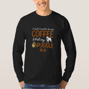 Camiseta Presentes engraçados para o dono do cão Puggle fof