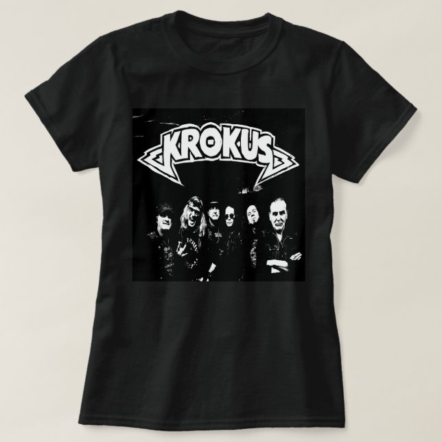 Camiseta Presentes Engraçados Para O Krokus Retro Vintage (Frente do Design)