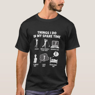 Camiseta Presentes engraçados para treinador de golfe pai a