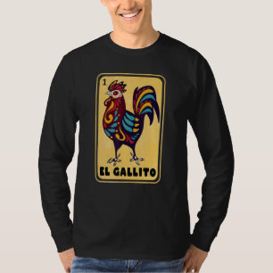 Camiseta Presentes Espanhol-Mexicanos no Bingo Funny - El G
