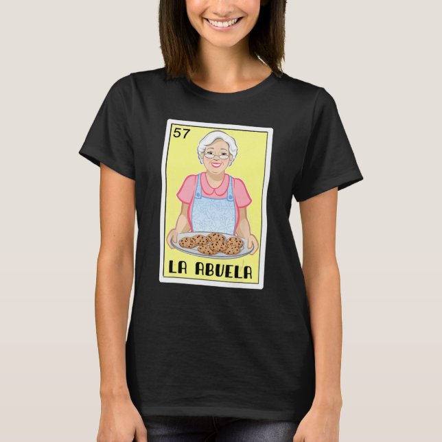 Camiseta Presentes Espanhol-Mexicanos no Bingo Funny para A (Frente)