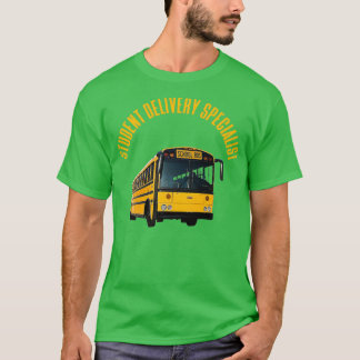 Camiseta Presentes Especialistas Em Parto Para O Ônibus Esc
