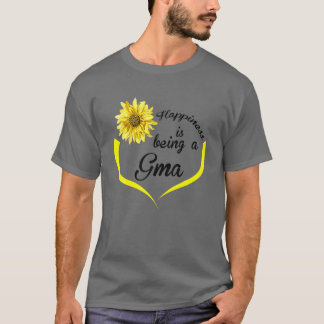 Camiseta Presentes Gma: A Felicidade É Um Gma