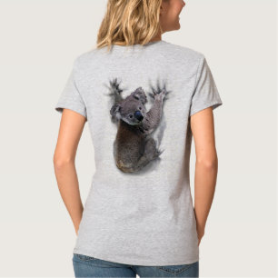Camiseta Presentes Gráficos De Animais De Urso Koala Para A
