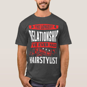 Camiseta Presentes Hair Stylist Para O Meu Cabeleireiro