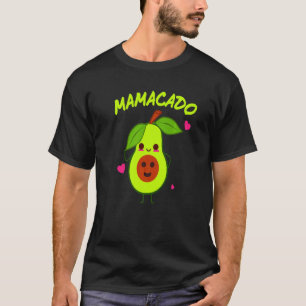 Camiseta Presentes Incríveis de Design Vegano de Abacate MA