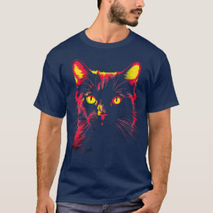 Camiseta Presentes Kawaii Gato Homens Crianças Mulheres Gat