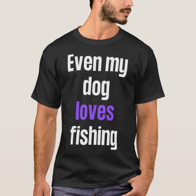 Camiseta presentes legais para amantes de pesca com citaçõe (Frente)