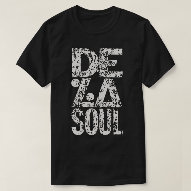 Camiseta Presentes Legal De Música Retro De La Soul Para Ve (Frente do Design)