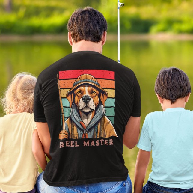 Camiseta Presentes Legal para a aposentação de cães para Pa (Custom Cool Dog Retirement Gifts for Fisherman Dad)
