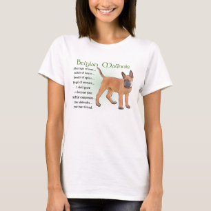 Camiseta Presentes Malinois belgas