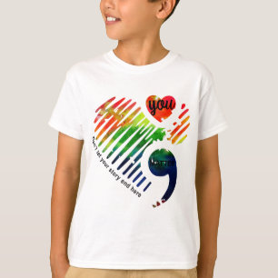 Camiseta Presentes Meses de Consciência da Saúde Mental