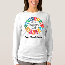 Camiseta Presentes Motivacionais Personalizados de Tendênci