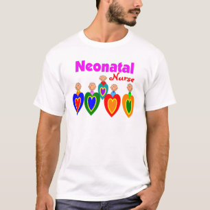 Camiseta Presentes Neonatal da enfermeira---Bebês adoráve