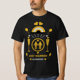 Camiseta Presentes originais de casamento da cara de gay