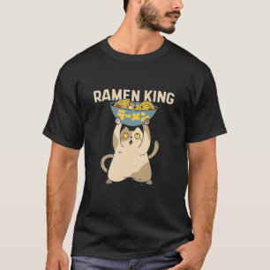 Camiseta Presentes Para Amantes De Animes Ramen Cat Neko An
