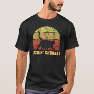 Camiseta Presentes para Amantes de Gatos Gordos Chonk Meme 