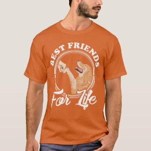 Camiseta Presentes para Amantes de Golden Retriever Amor po