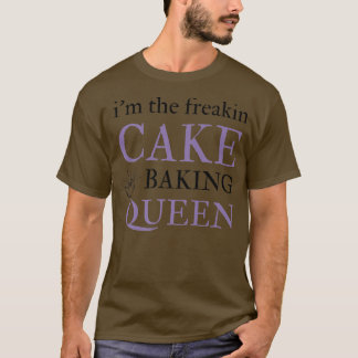 Camiseta Presentes para decoração de bolos da Rainha Funny