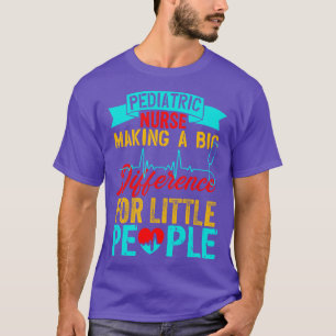 Camiseta Presentes para Enfermeiros Pediátricos
