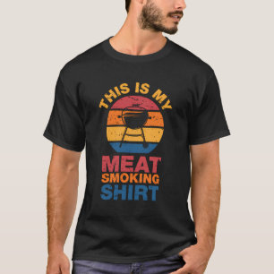 Camiseta Presentes Para Fumadores Retrortores De Grelha De